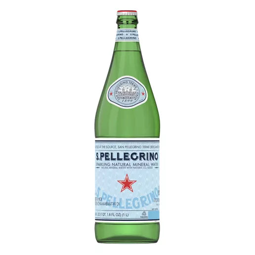 San Pellegrino Sparkling water 1l (case of 12)
