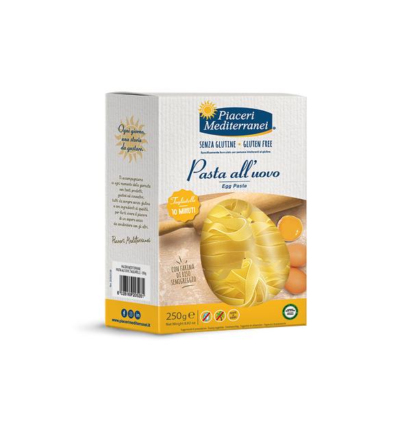 Piaceri Mediterranei Tagliatelle Egg Pasta Gluten Free 250G