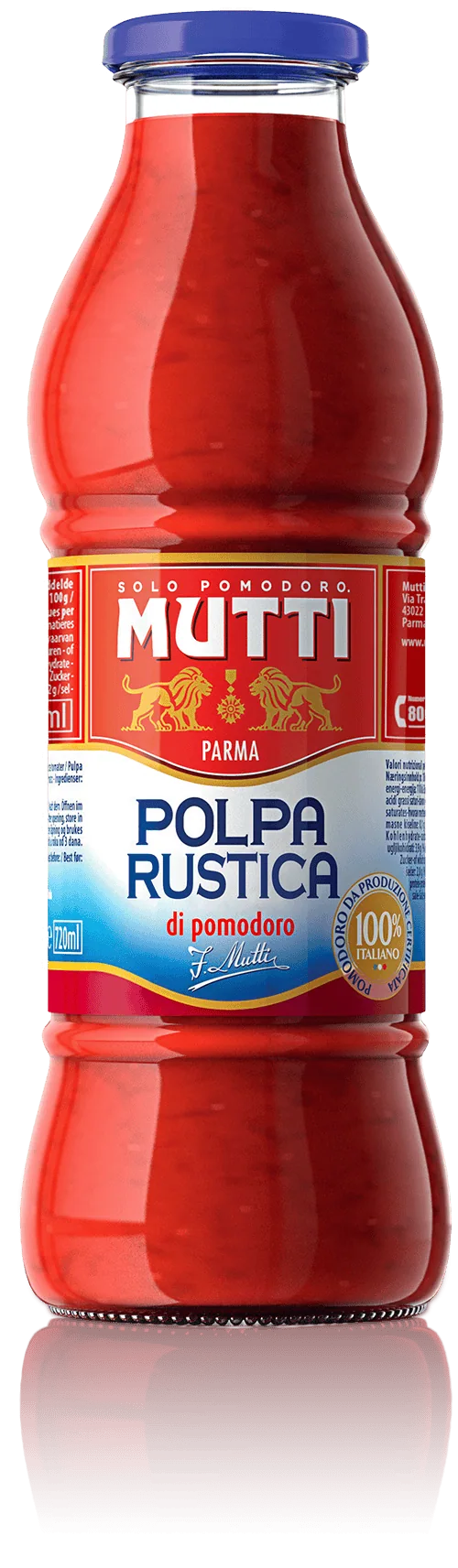 Mutti Polpa Rustica Bottle 690ml