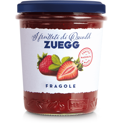 Zuegg Fragole Strawberry Jam jar