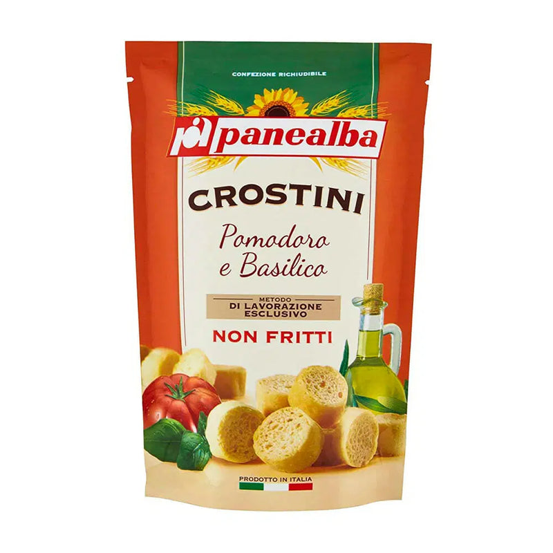 crostini tomato basil flavour