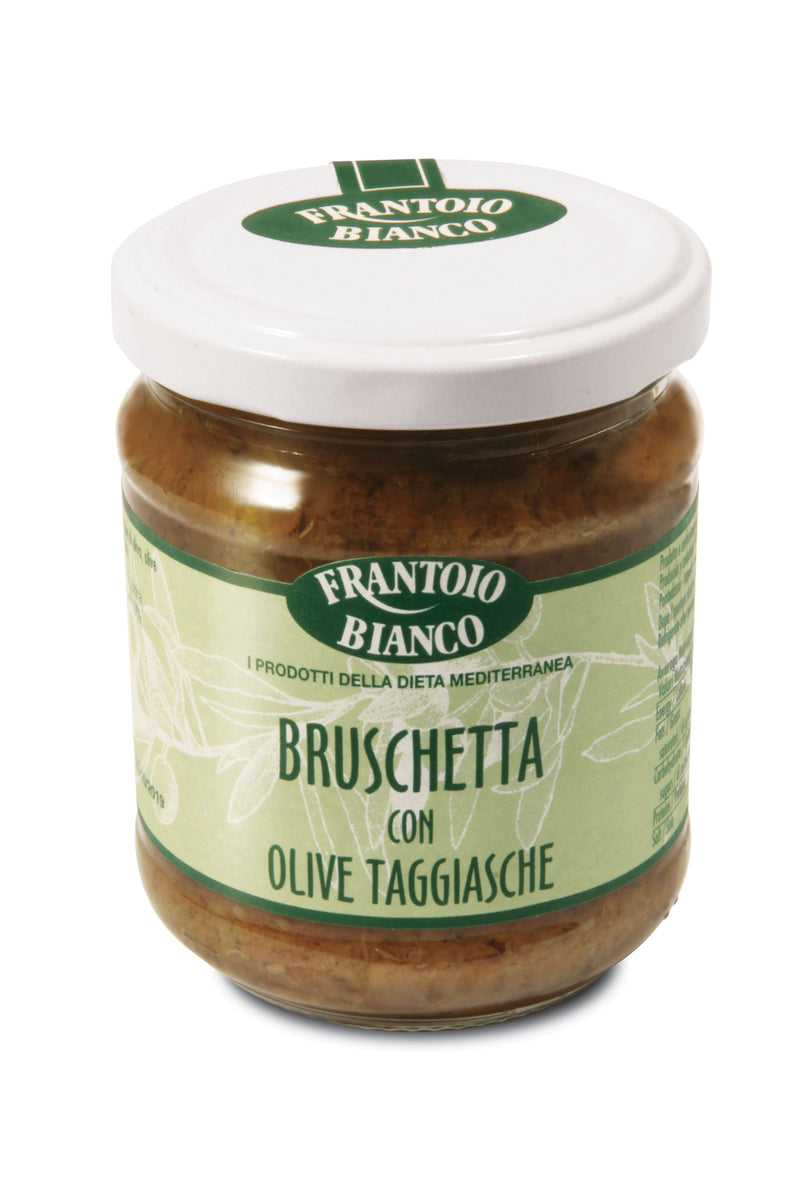 Frantoio Bianco Bruschetta Olive Taggiasche 180G