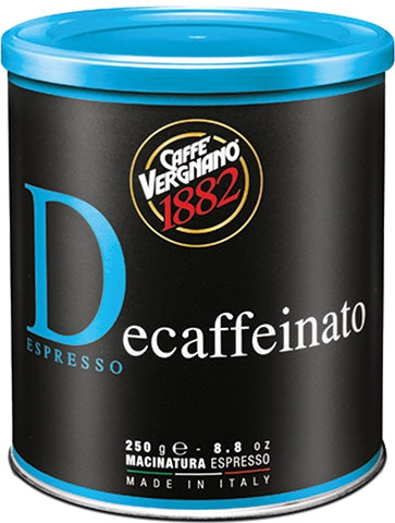 Caffe Vergnano Decaf Tin