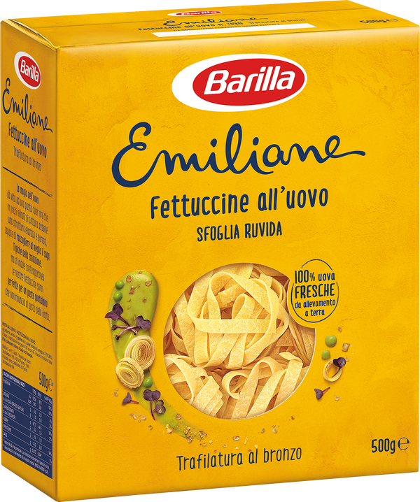 Barilla emiliane fettuccine pasta pack
