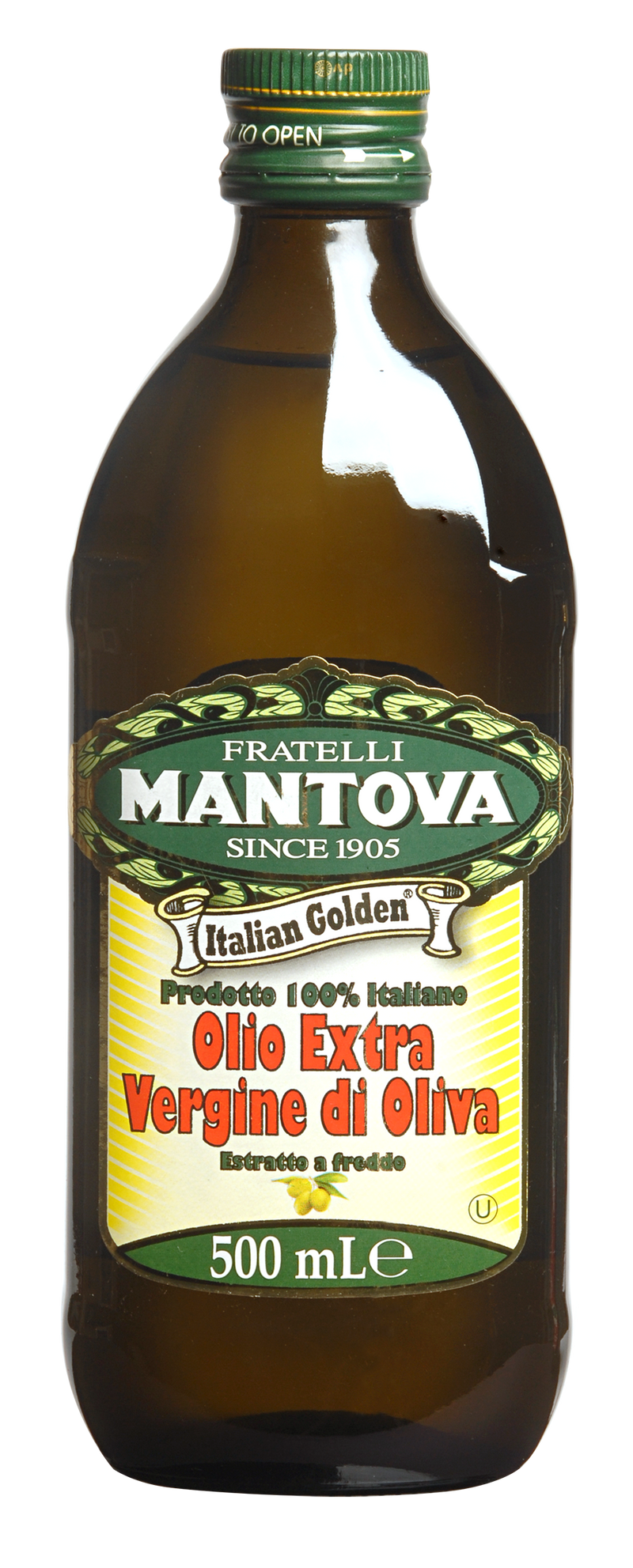 Mantova Extra Virgin Olive Oil Golden 500Ml
