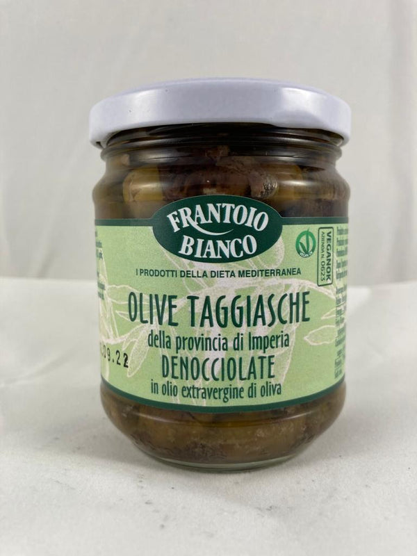 Frantoio Bianco Olive Taggiasche Denocciolate 190G