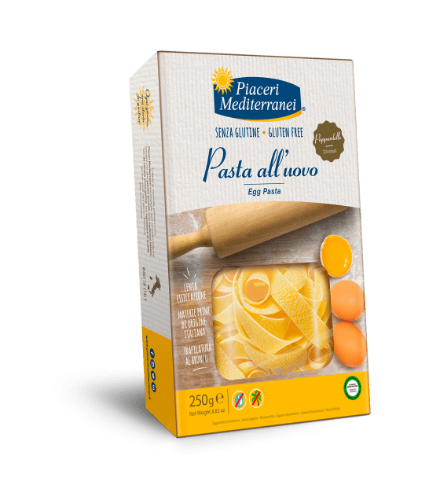 Piaceri Gluten Free Pappardelle Egg Pasta 250 Gr
