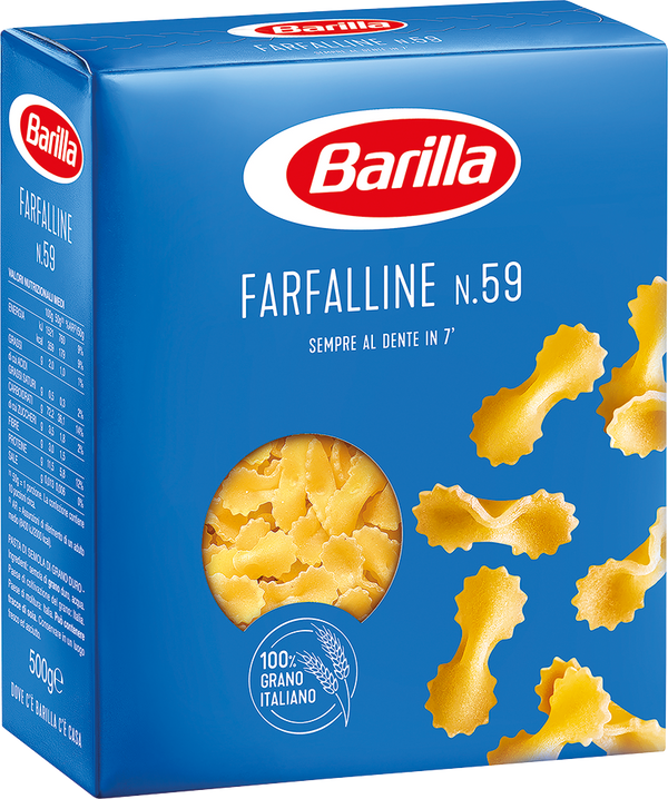 Barilla pasta farfalline