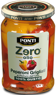 Ponti Grilled Peppers Zero Olio
