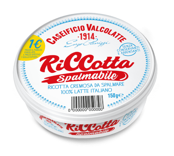 Valcolatte Ricotta spalmabile