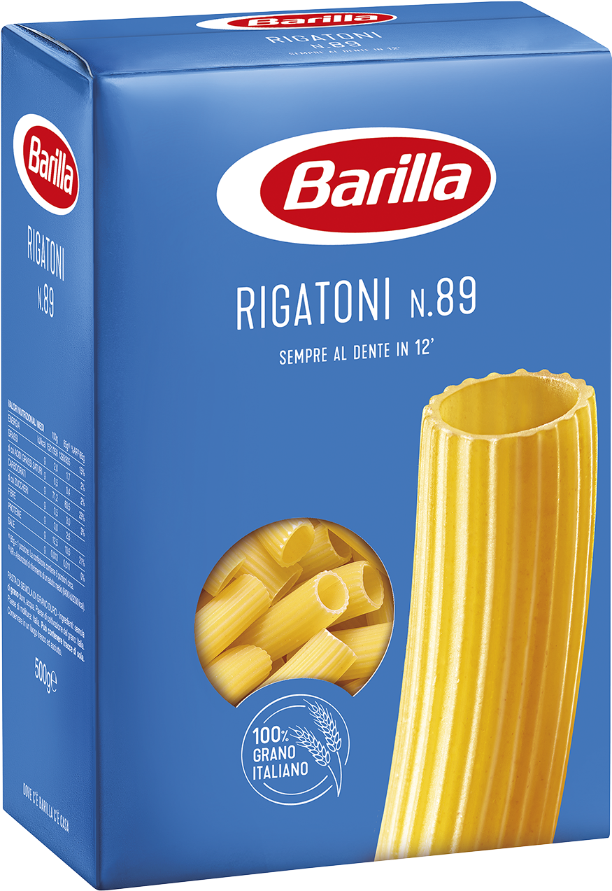 Barillo Rigatoni Barilla Rigatoni n.89 500g - Little Italy Ltd