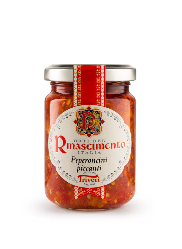 pesto spicy chilli peppers