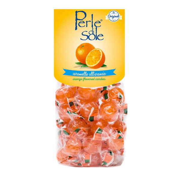 Perle Di Sole Orange Hard Candy 200g - Little Italy Ltd