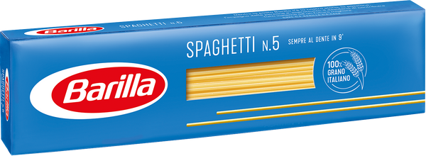 Barilla spaghetti n. 5 pack