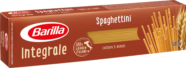 Barilla spaghettini integrali pack