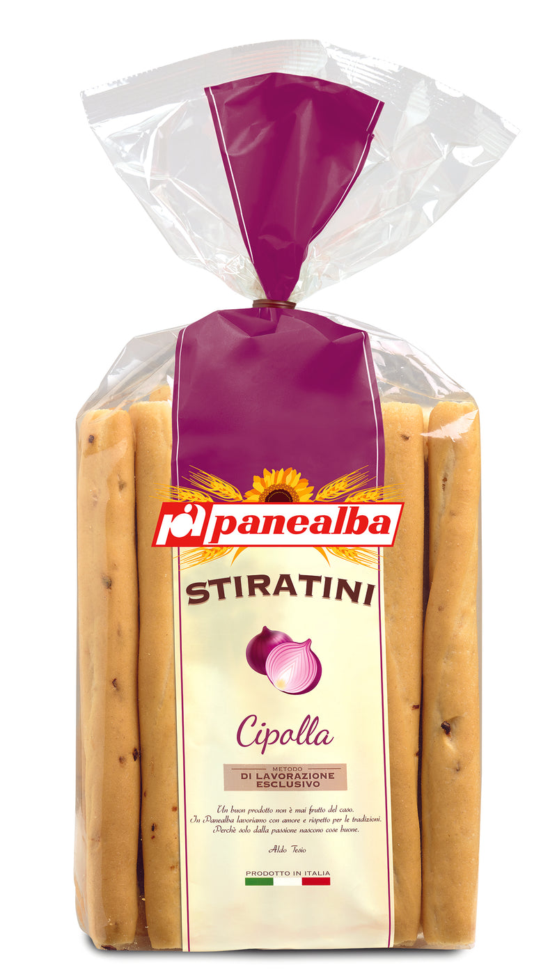 Panealba Stiratini with Onions