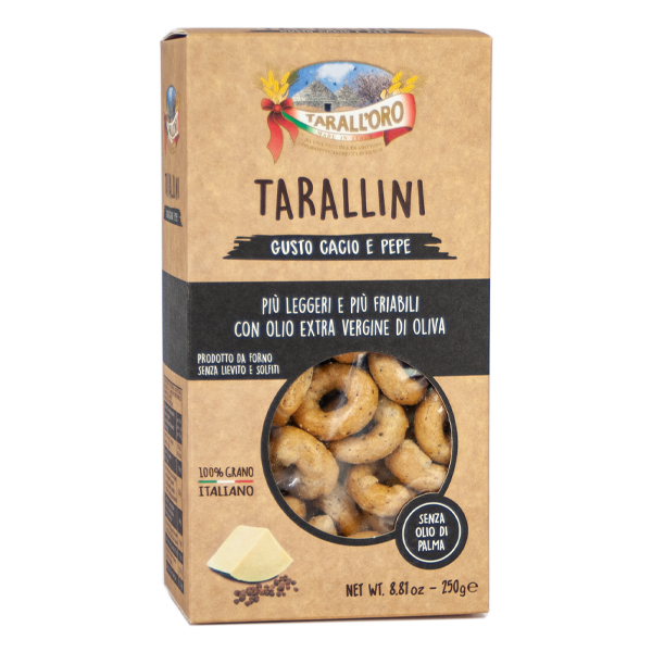 Tarall'oro Tarallini Cacio e Pepe 