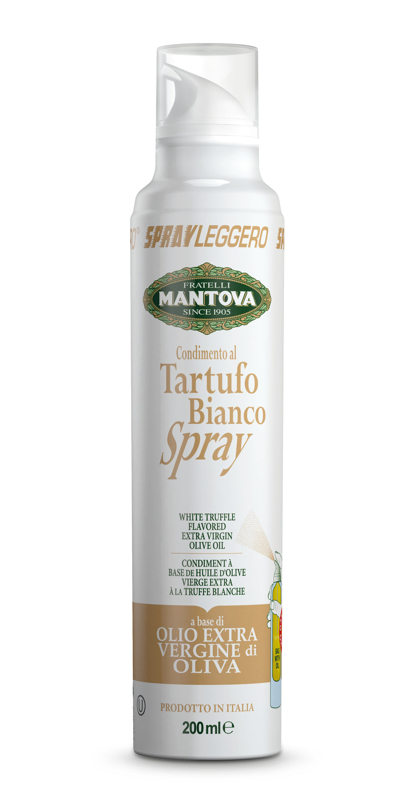 Mantova White Truffle Spray Oil 200Ml