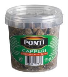 Ponti Capers Salt 125G