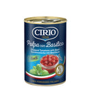 Cirio Polpa Con Basilico 390g